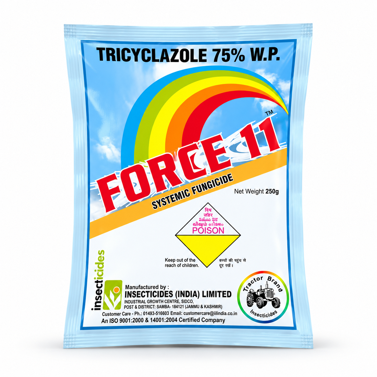 Force 11  -  Tricyclazole 75% WP | फोर्स 11 | ट्राइसाइक्लाज़ोल 75% WP