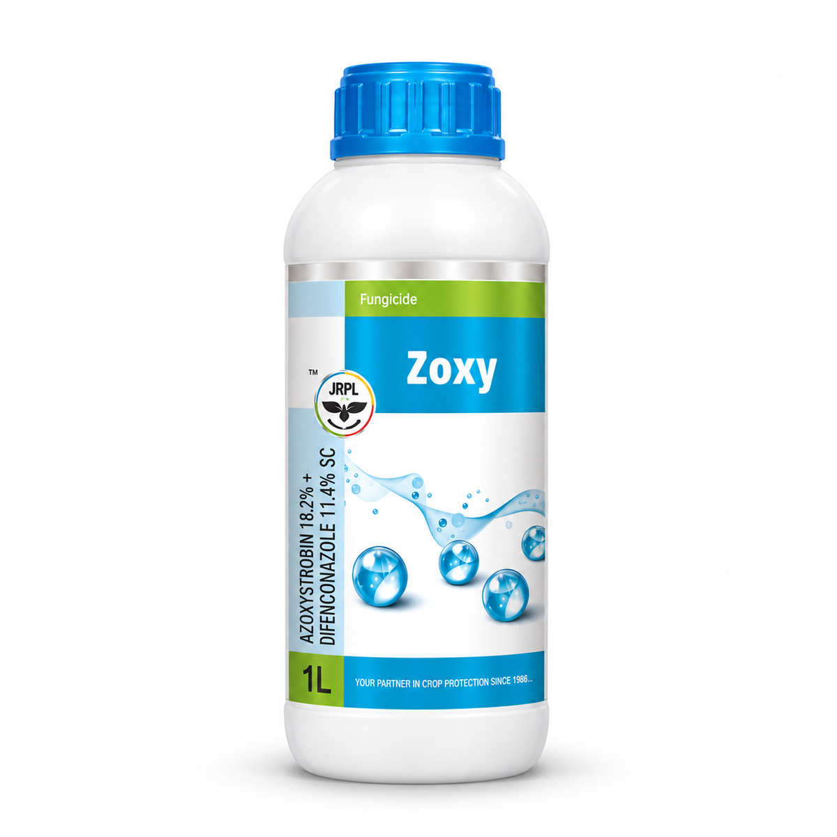 Zoxy - Azoxystrobin 11% + Tebuconazole 18.3% SC | ज़ॉक्सी | एजोक्सीस्ट्रोबिन 11% + टेबुकोनाज़ोल 18.3% SC