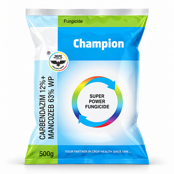 Champion  | Mancozeb 63% + Carbendazim 12% WP | चैंपियन | मैनकोजेब 63% + कार्बेन्डाजिम 12% WP