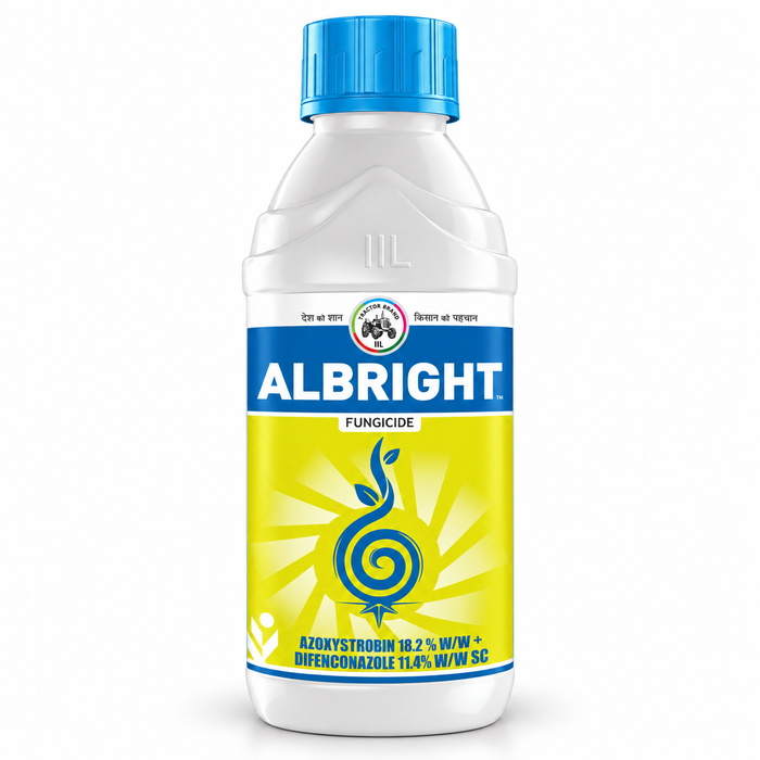 Albright - Azoxystrobin 18.2% + Difenoconazole 11.4% SC | अलब्राइट | एजोक्सीस्ट्रोबिन 18.2% + डाइफेनोकोनाज़ोल 11.4% SC